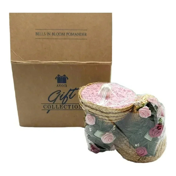 Avon Bells In Bloom Pomander New In Box Vintage - Picture 1 of 4